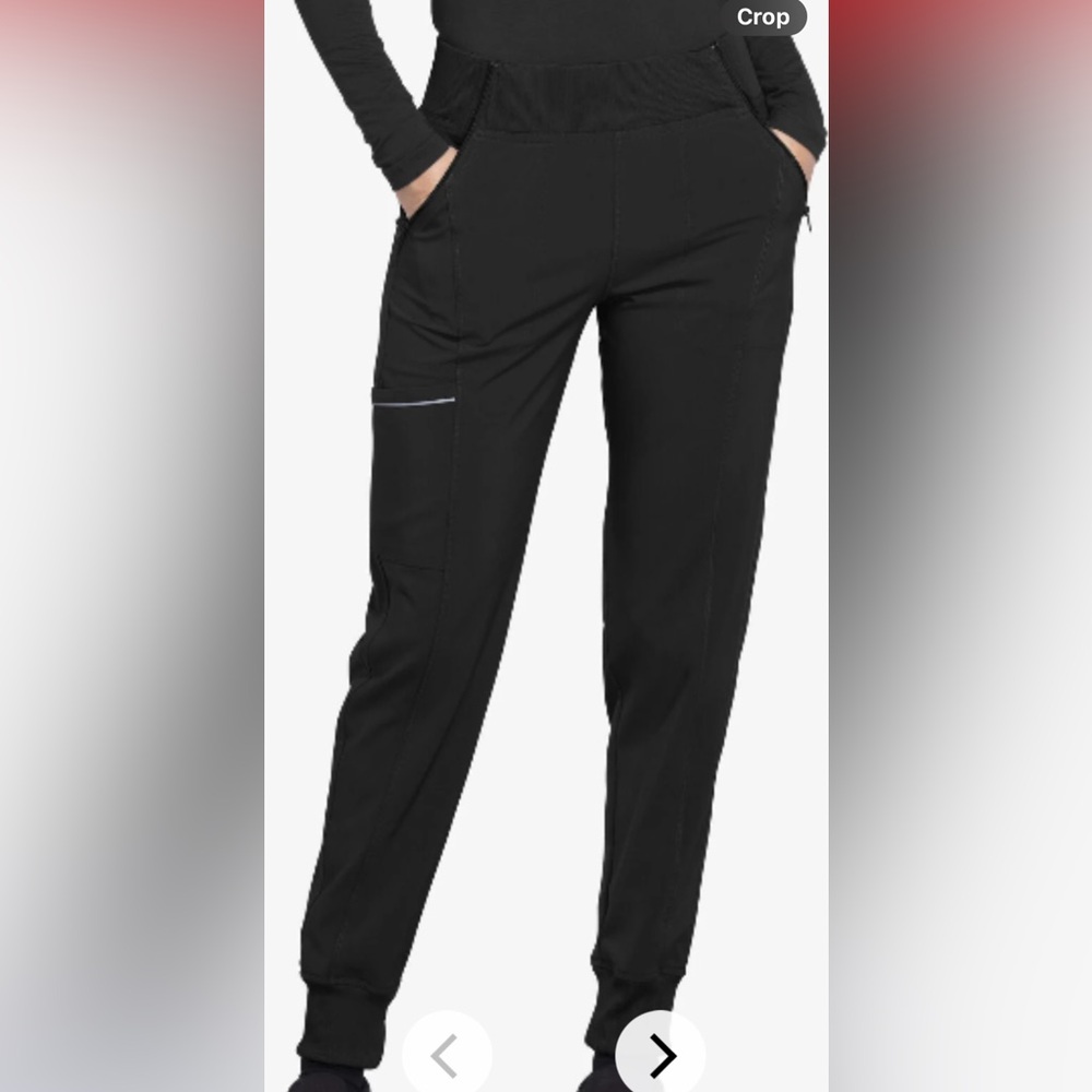 Cherokee Women's antimicrobial Black Pants uniform